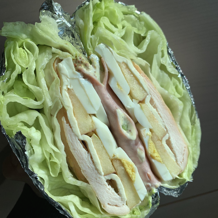  다이어트 양상추 샌드위치 도시락 추천!