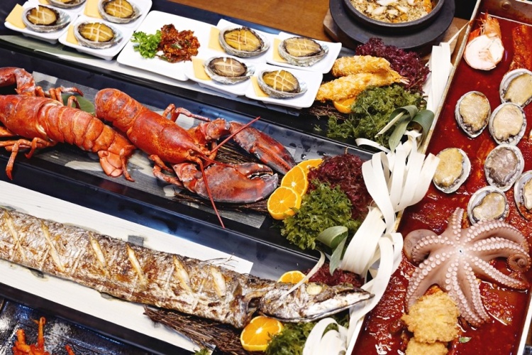  우다사 제주 중문 런치 코스 통갈치 구이 해산물 조림 랍스터 전복 돌솥밥 정식 맛집 위치 탁재훈 오현경