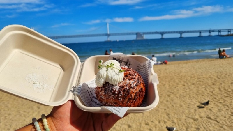  <부산 남천동> 달콤한 크림이 듬뿍 쿠키슈가 맛있는 디저트카페 " 히얼스탑 "