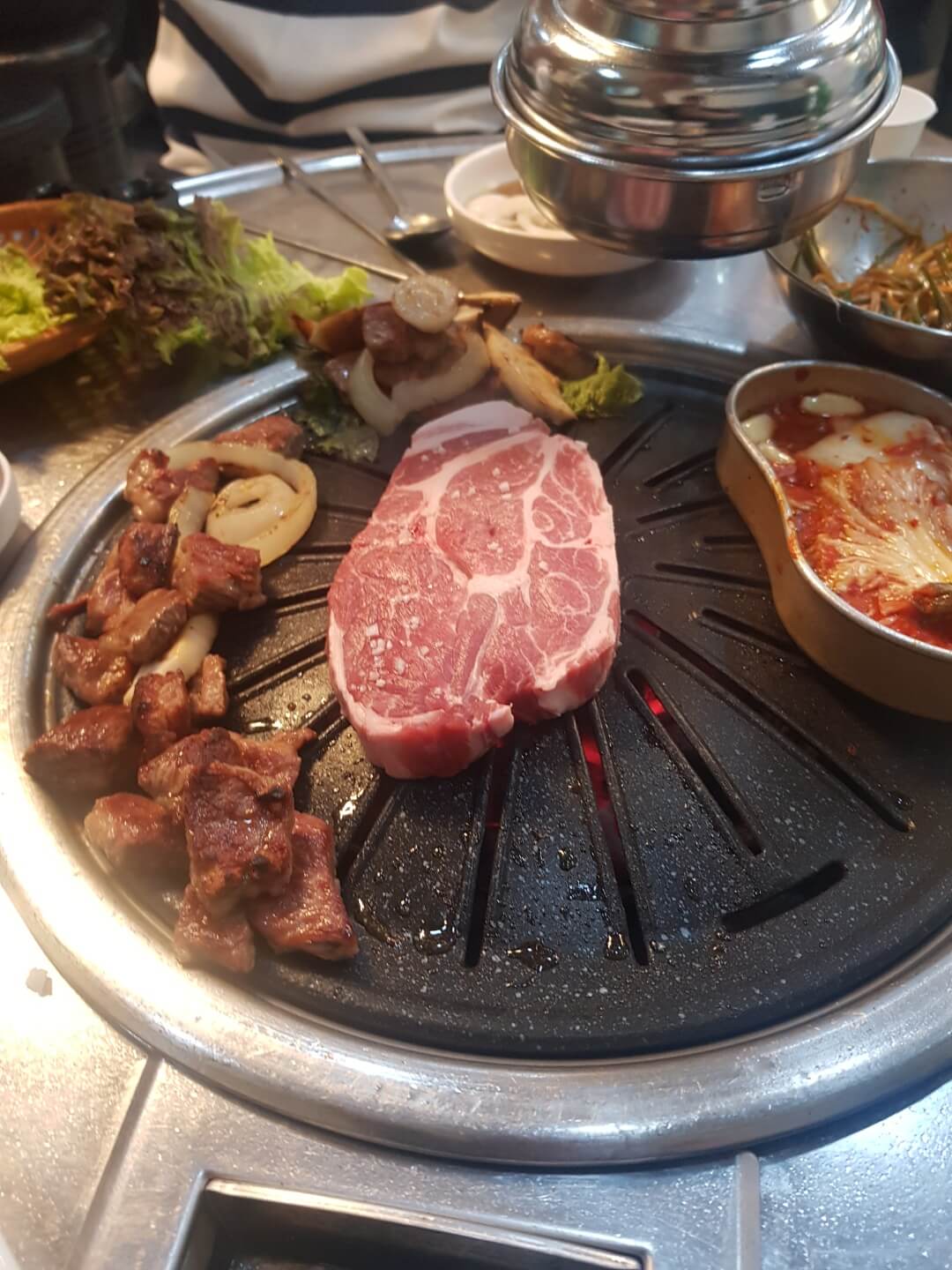 동대문구 회기 맛집 일번지 숯불 대왕 갈비 리뷰 가성비 목살 맛집