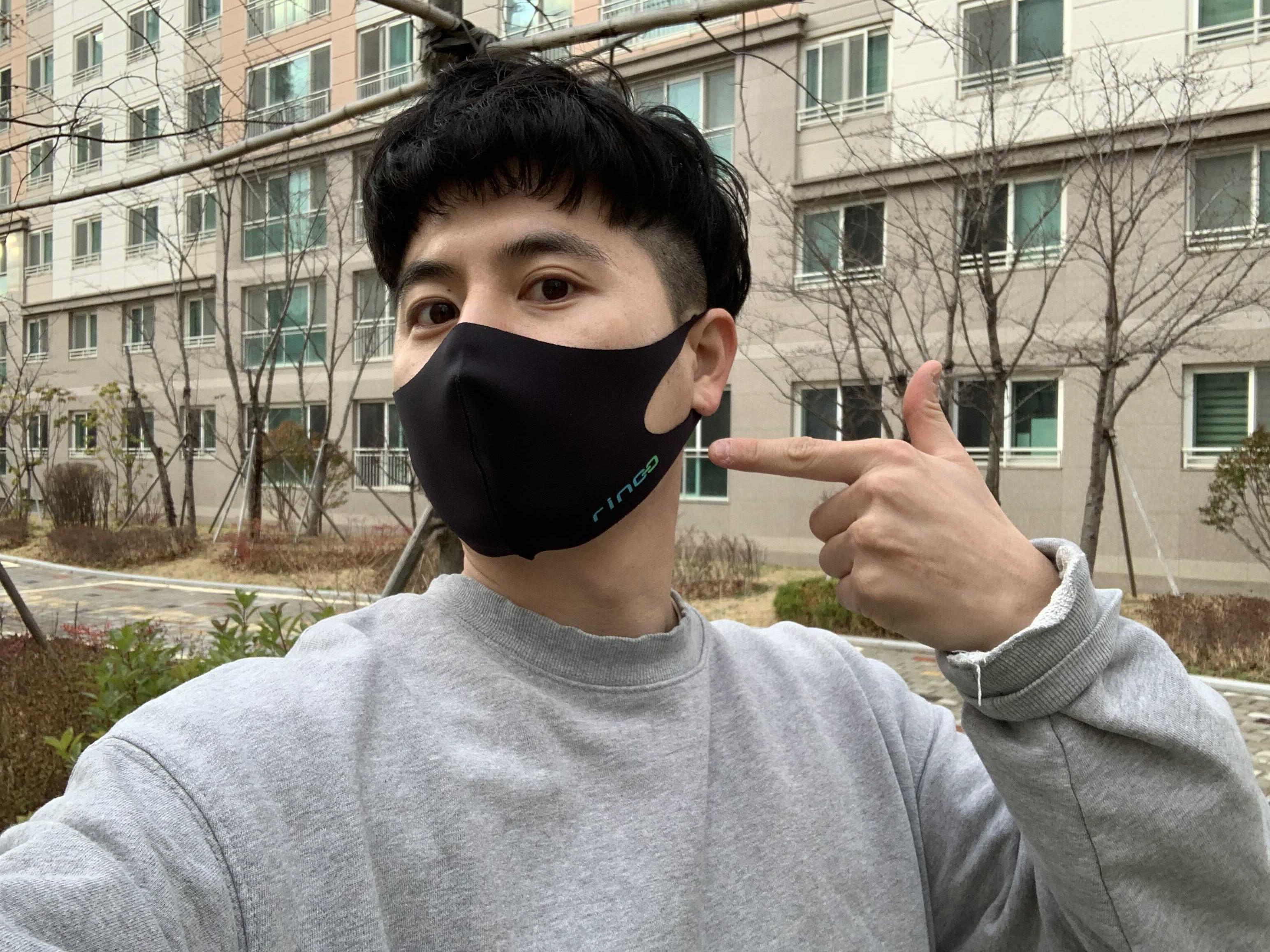  운동하고 빨아 쓰기 좋은 친환경 링크마스크