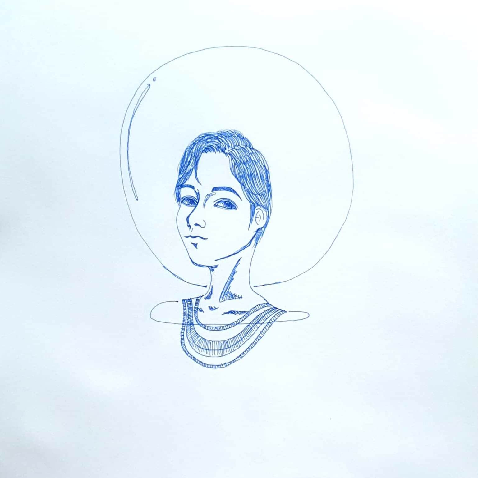  Summer of Life 인생의 여름 / 일러스트레이션 그림 드로잉 / 인물화 그리기