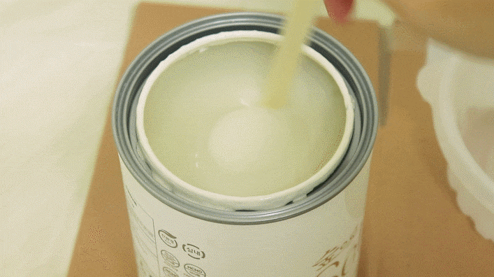 셀프인테리어 벽 페인트 칠하는 방법 벽지페인트 처음해봤는데 별거없네요. 벽지위에 칠해요. 31