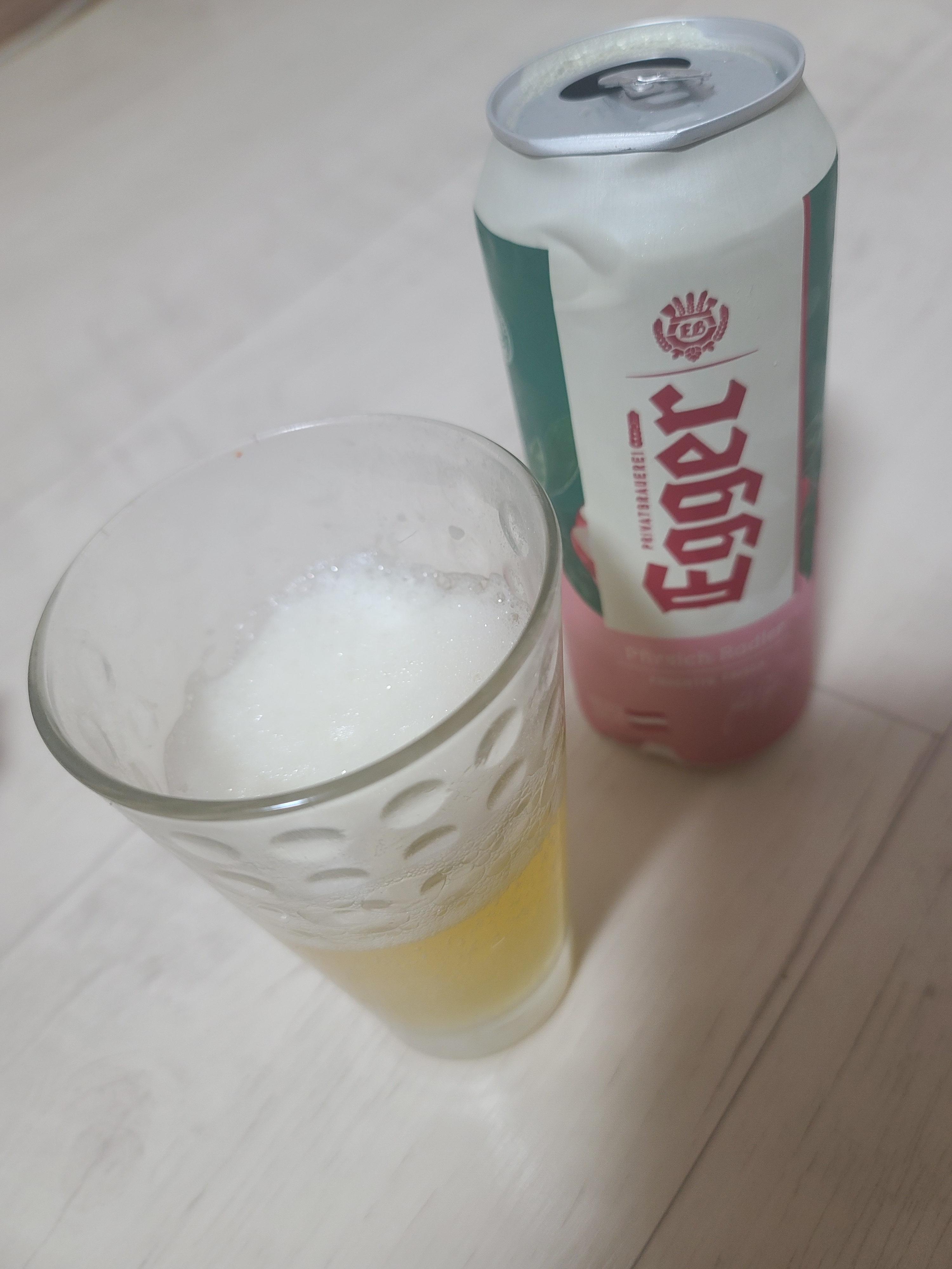  복숭아맥주  예거 라들러