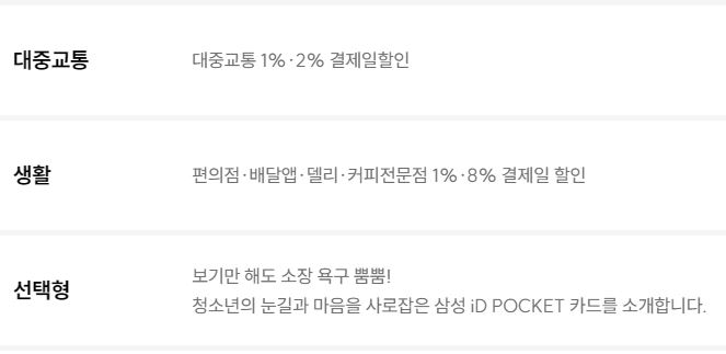 삼성 iD POCKET 카드