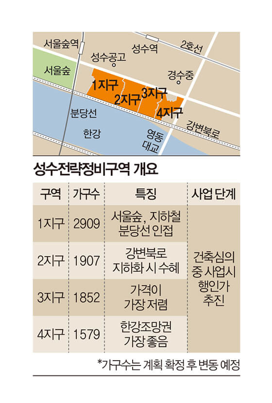 성수전략정비구역 개요