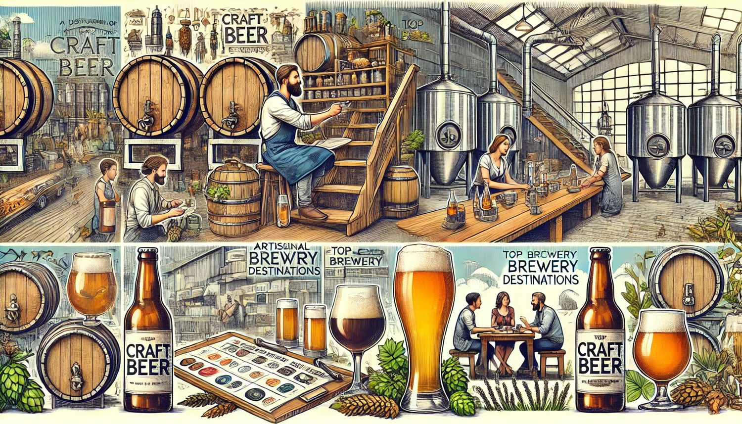 수제 맥주의 매력과 추천 브루어리 탐방