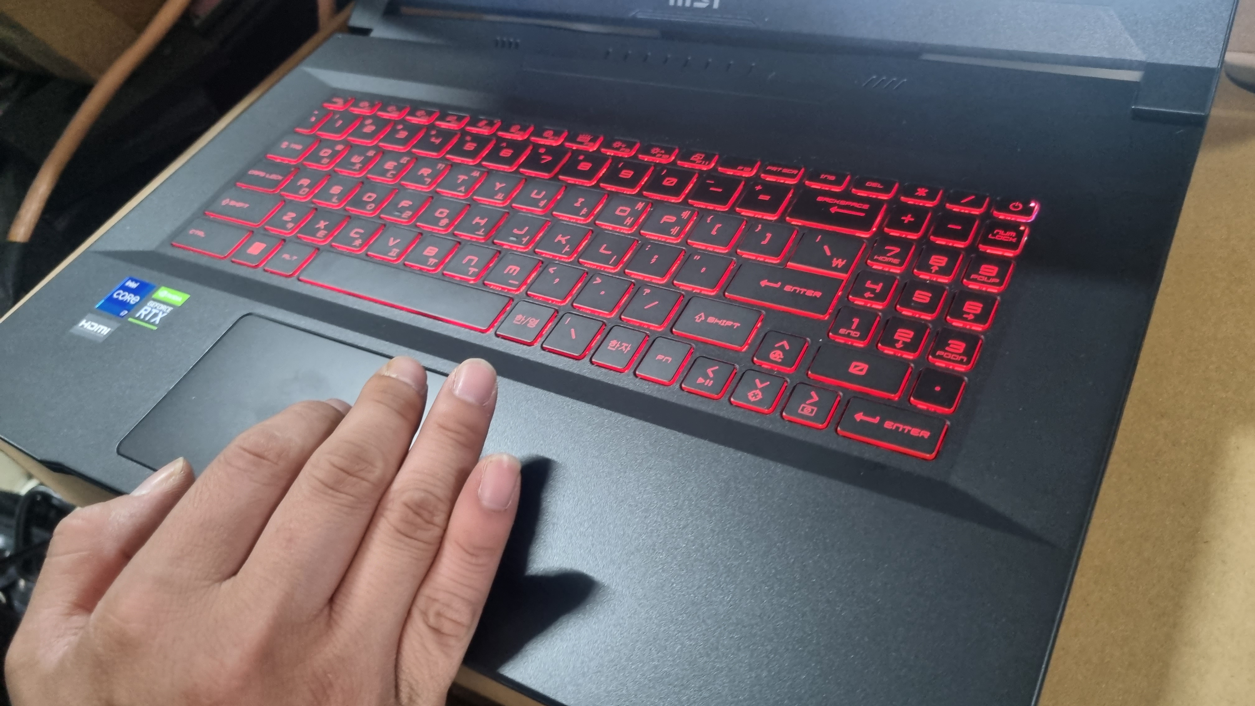  전주 고사양 게이밍 노트북 대여 MSI SWORD GF76 RTX3060