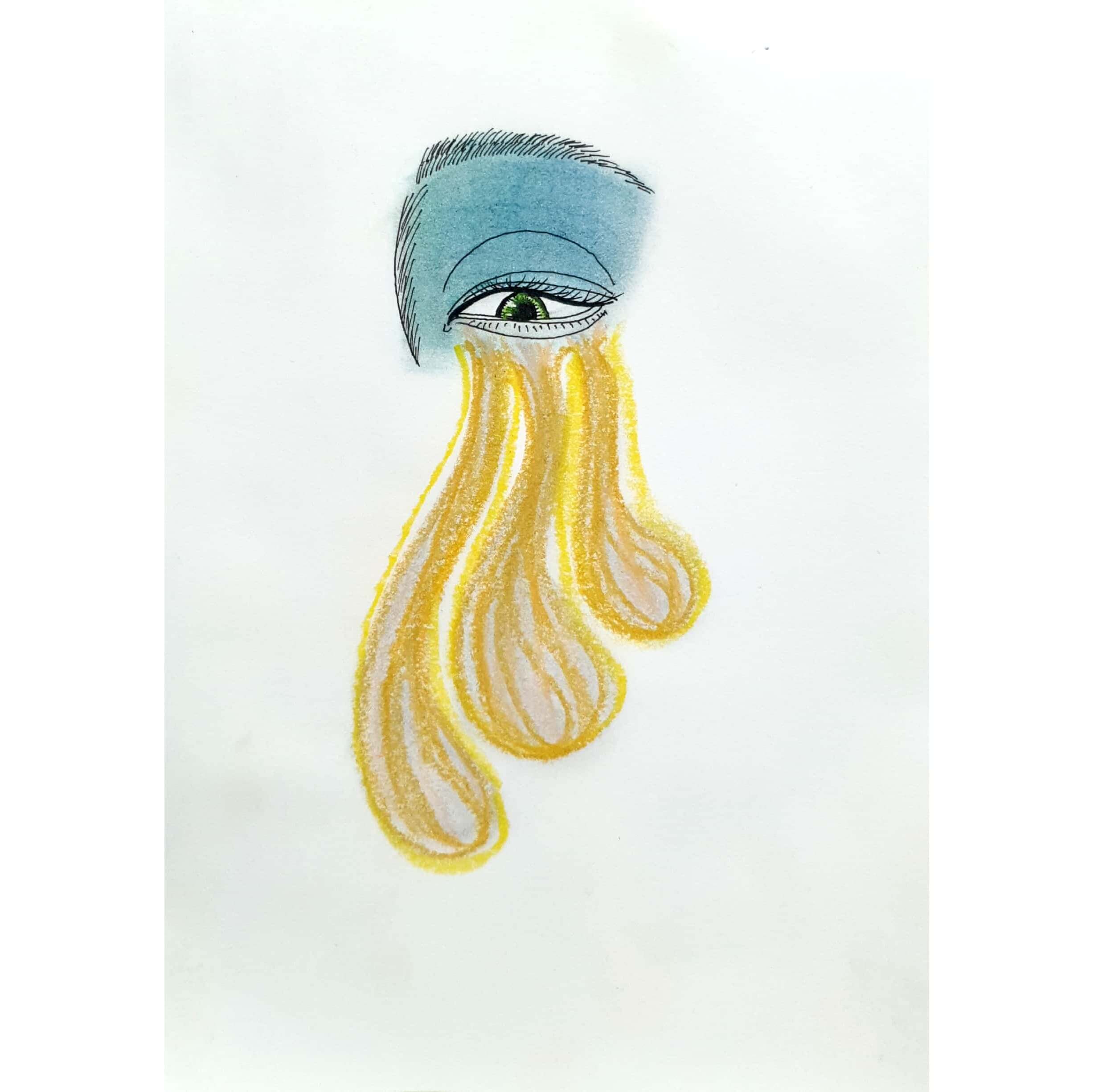  Deep to Light 깊음에서 가벼움으로 / 일러스트 그림 드로잉 / 눈 그리기