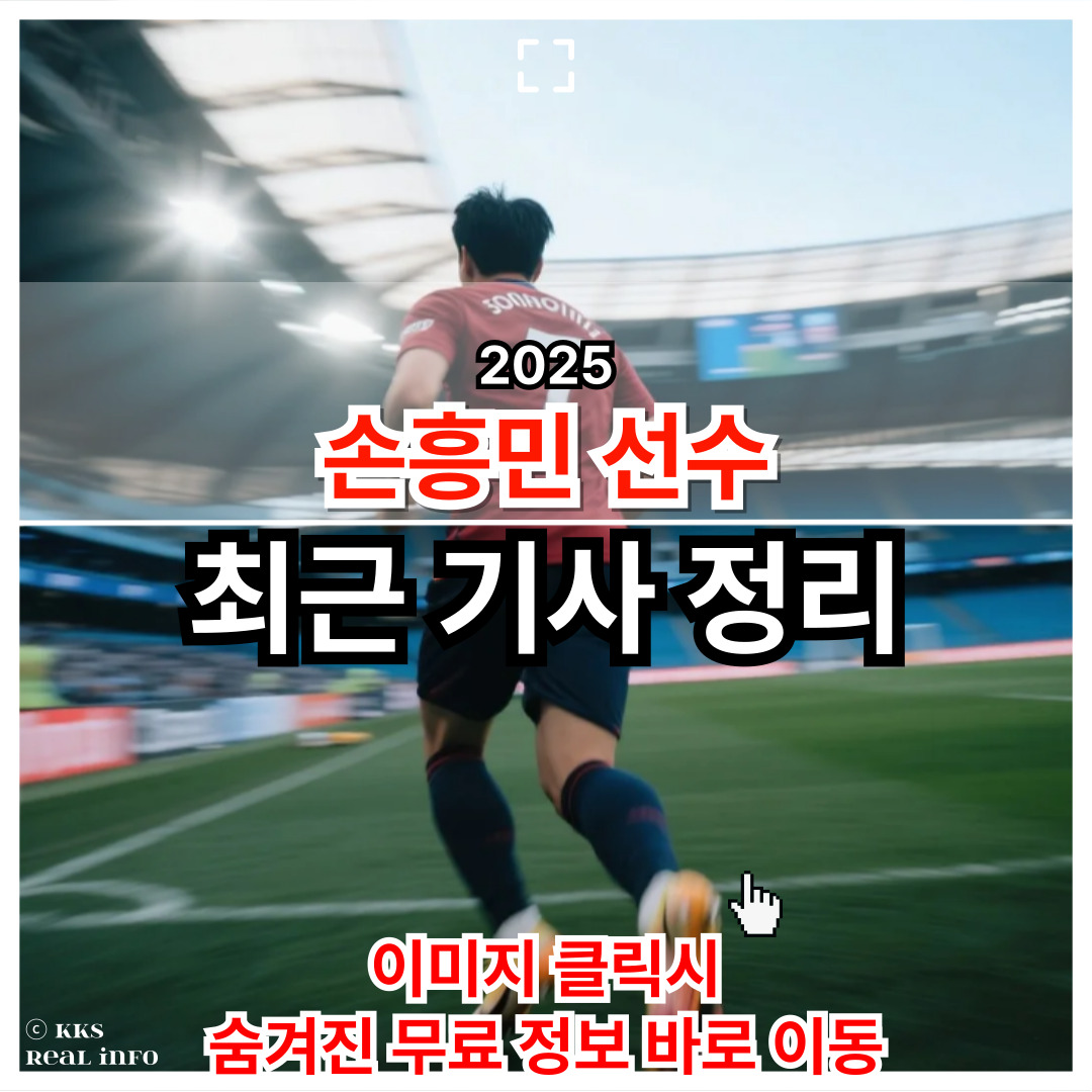 손흥민 기사 및 최근 이슈 총정리