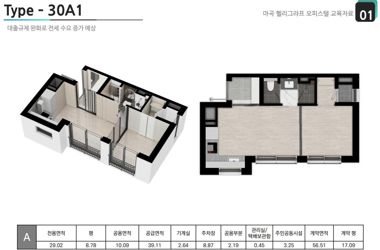 분양 평형별 방구조