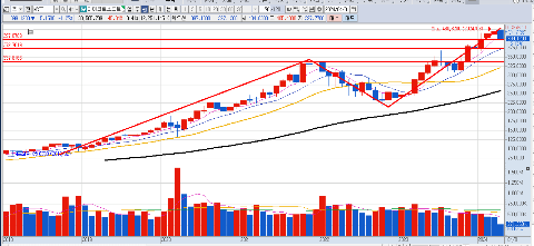 마이크로소프트-MSFT-월봉-차트