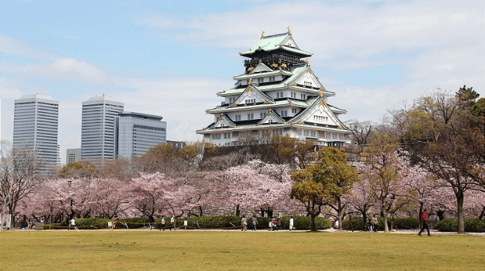 2위 오사카 성 Osaka Castle 大阪城