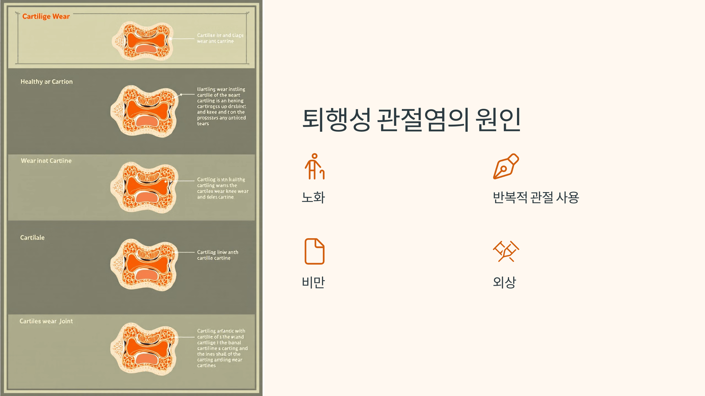 관절염과 관련된 사진입니다.