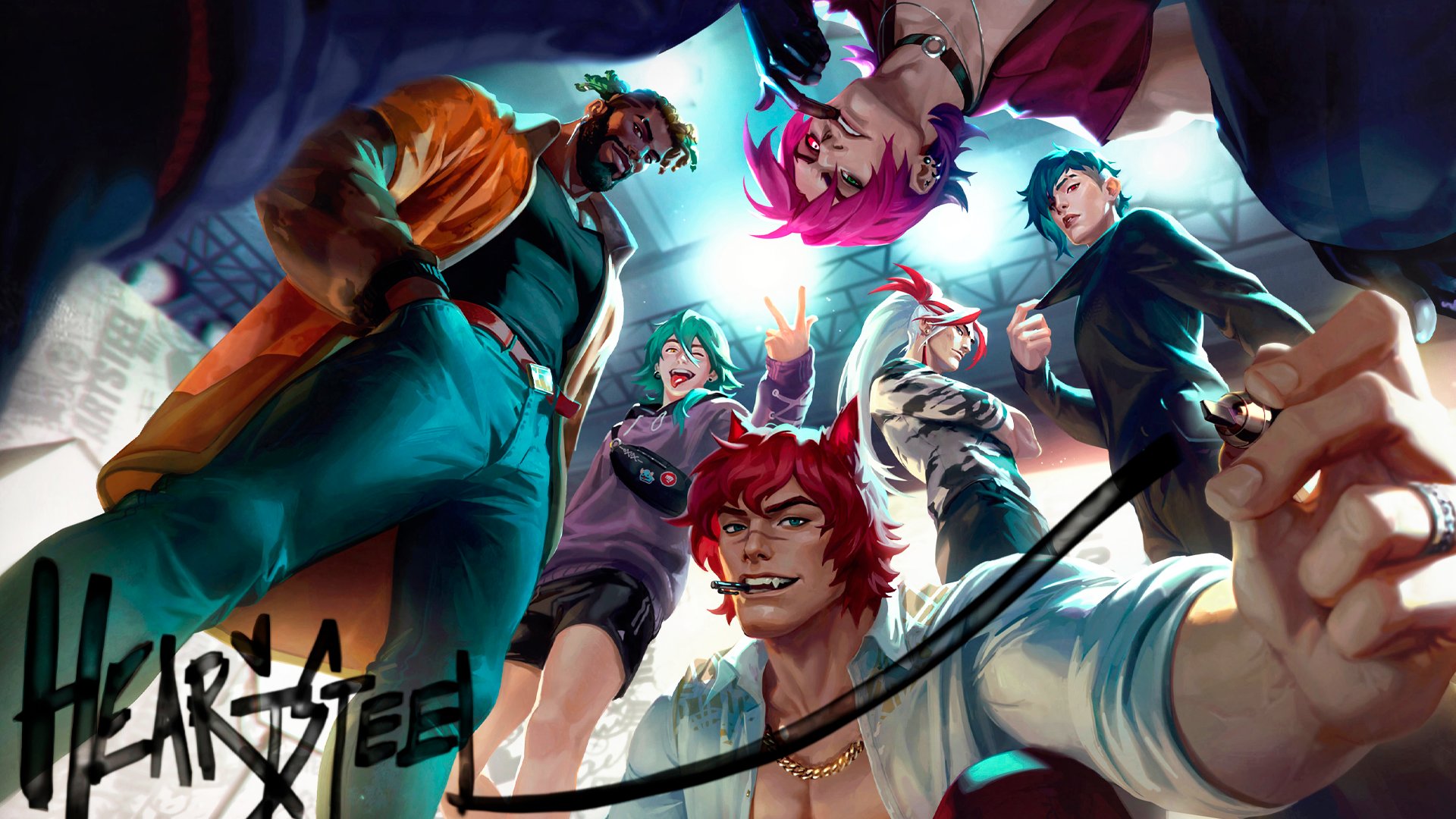  롤 K/DA 그룹 남자버전 떴다! HEARTSTEEL 공개! 첫 싱글 PARANOIA 공개일, 각 챔프 목소리 성우 정보!/엑소 백현 이즈리얼