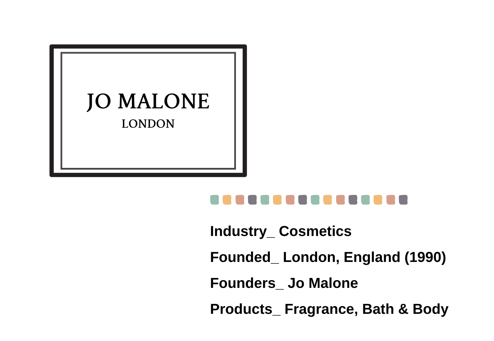  브랜드탐험 | 조 말론 Jo Malone