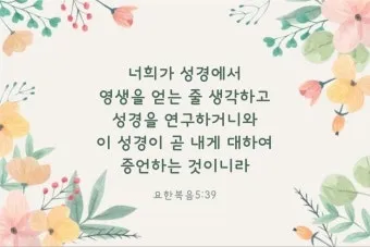 자녀에게 전해주면 좋은 성경구절 희망 위로 말씀 모음_4
