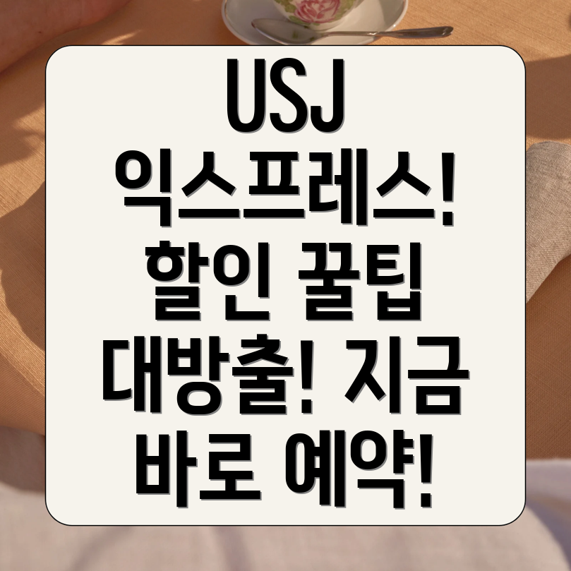 유니버설 스튜디오 재팬 익스프레스 패스 할인