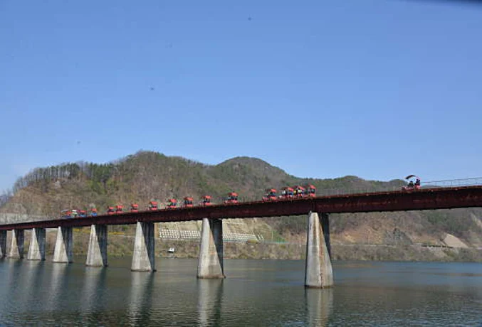 강촌레일파크 경강레일바이크
