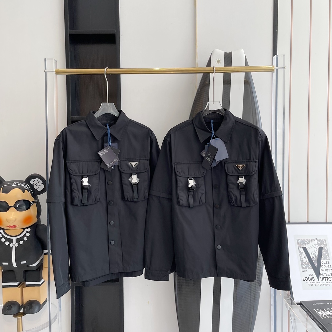  [PRADA] 프라다 리나일론 셔츠 SC548_1WQ8_F0002_S_212