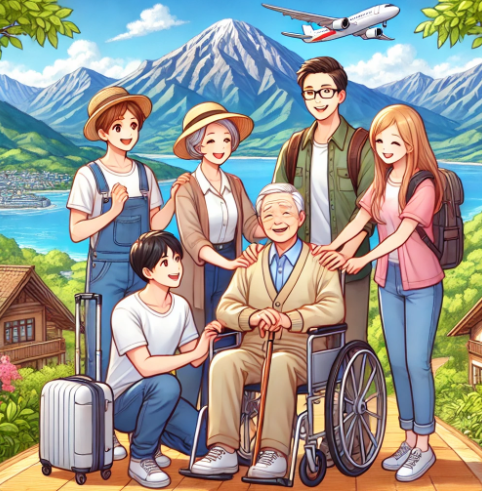 효도여행 관련 사진