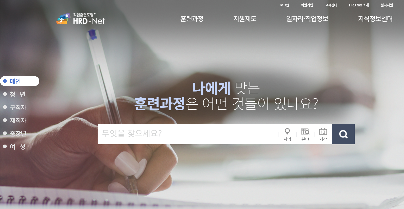  국민내일배움카드 신청방법, 신청자격