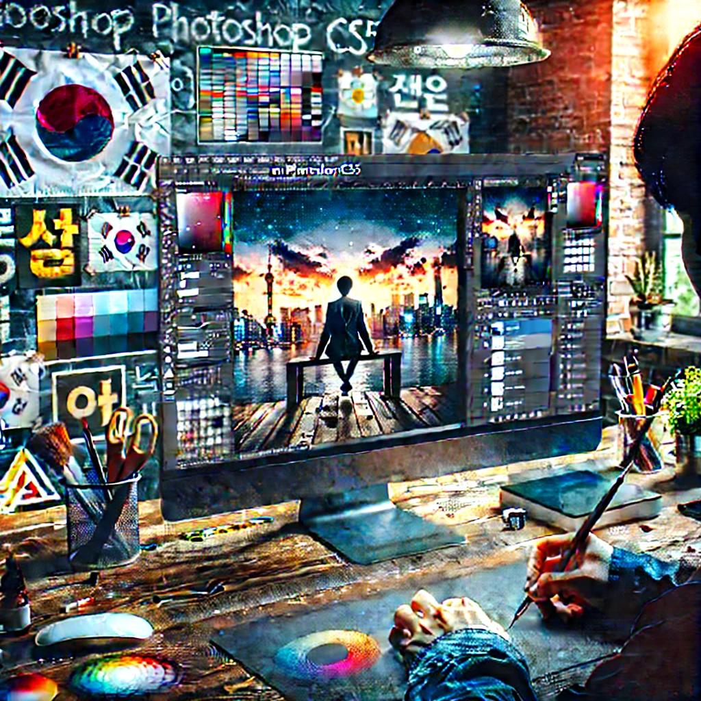 한글포토샵cs5사진꾸미기