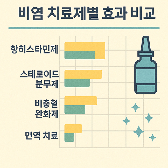 비염 치료제별 효과 비교 추천