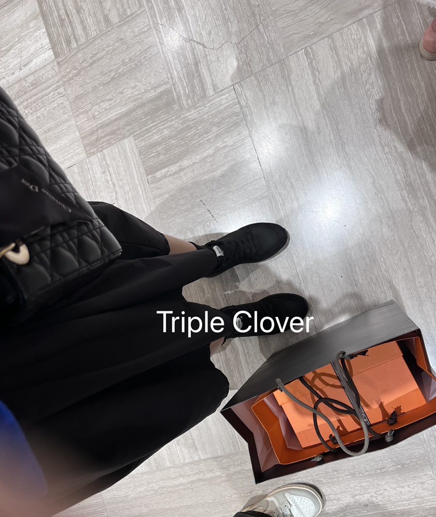 에르메스 이스케이프 여성 스니커즈 블랙 원피스 샷 5