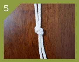 마크라메 기본매듭