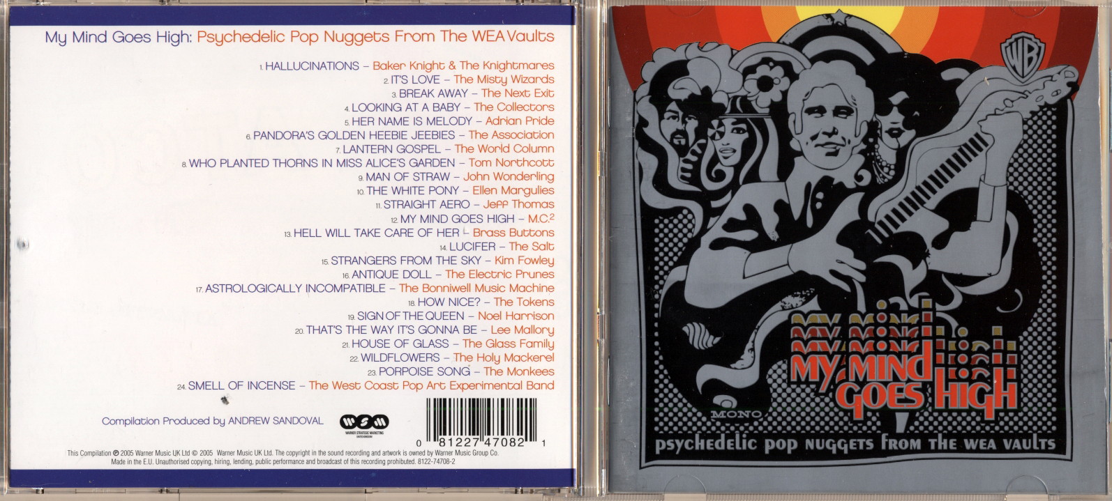 Hallucinations: Psychedelic Pop Nuggets From The WEA Vaults