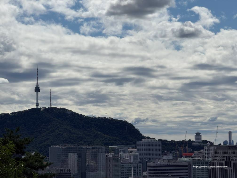 낙산공원 남산타워 뷰 : 야경 포인트