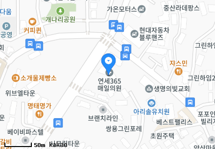 경기도 고양시 일산동구 중산동 일요일 진료 휴일 문 여는 병원