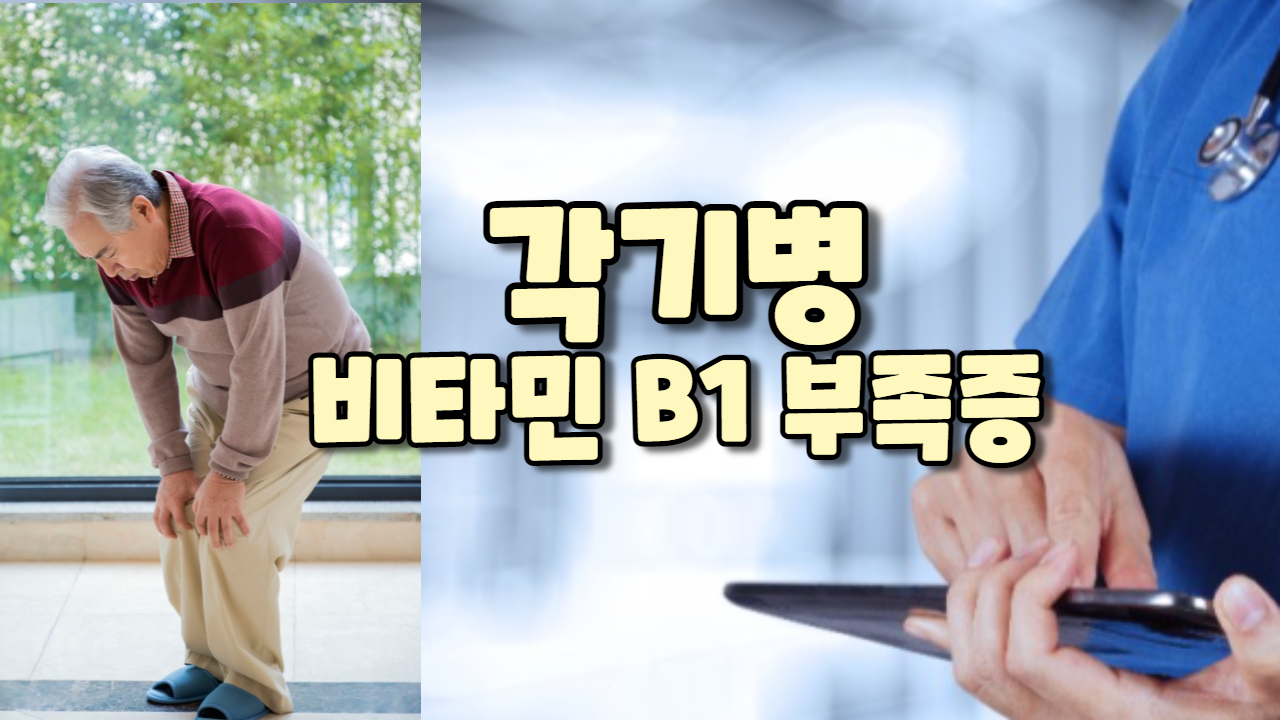  각기병(비타민 B1 부족증)