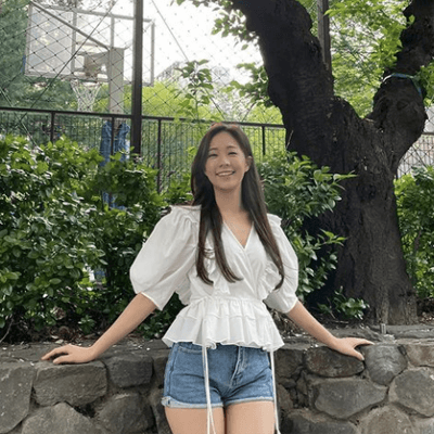  오영주 블라우스 (인스타그램) 보카바카 레이스 러플 반팔 블라우스 화이트