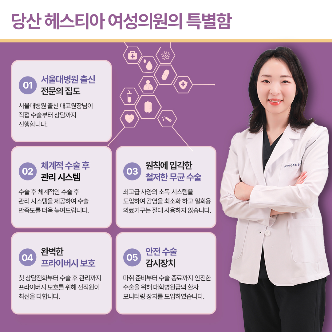 당산헤스티아여성의원의 특별함!