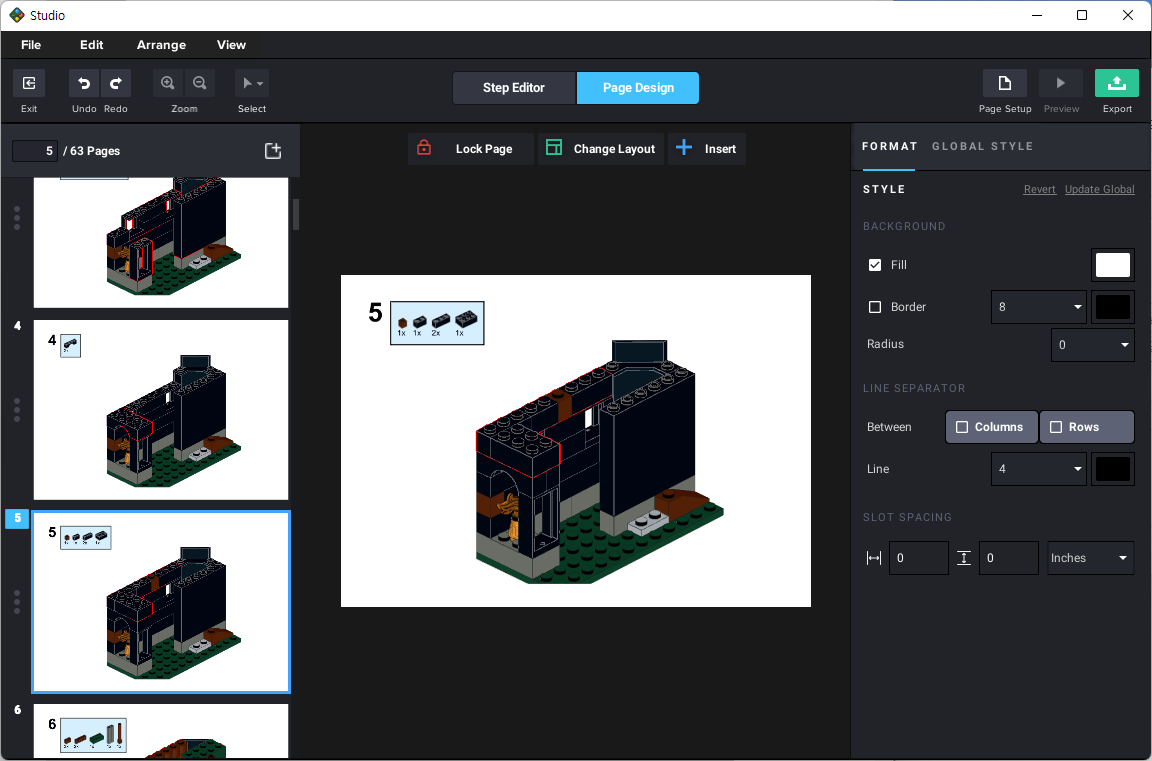9747 타워 탈출 조립설명서 - 5쪽