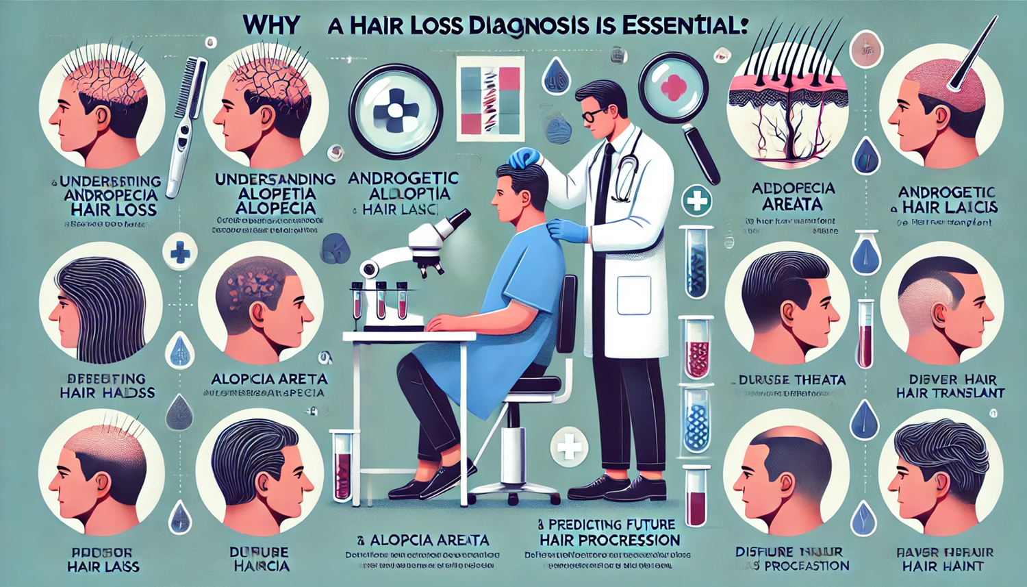 모발이식 전, 탈모 검사가 필요한 이유