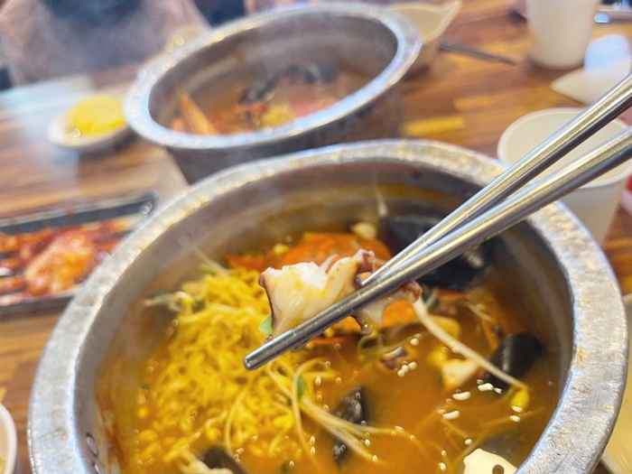제주해물라면-문어