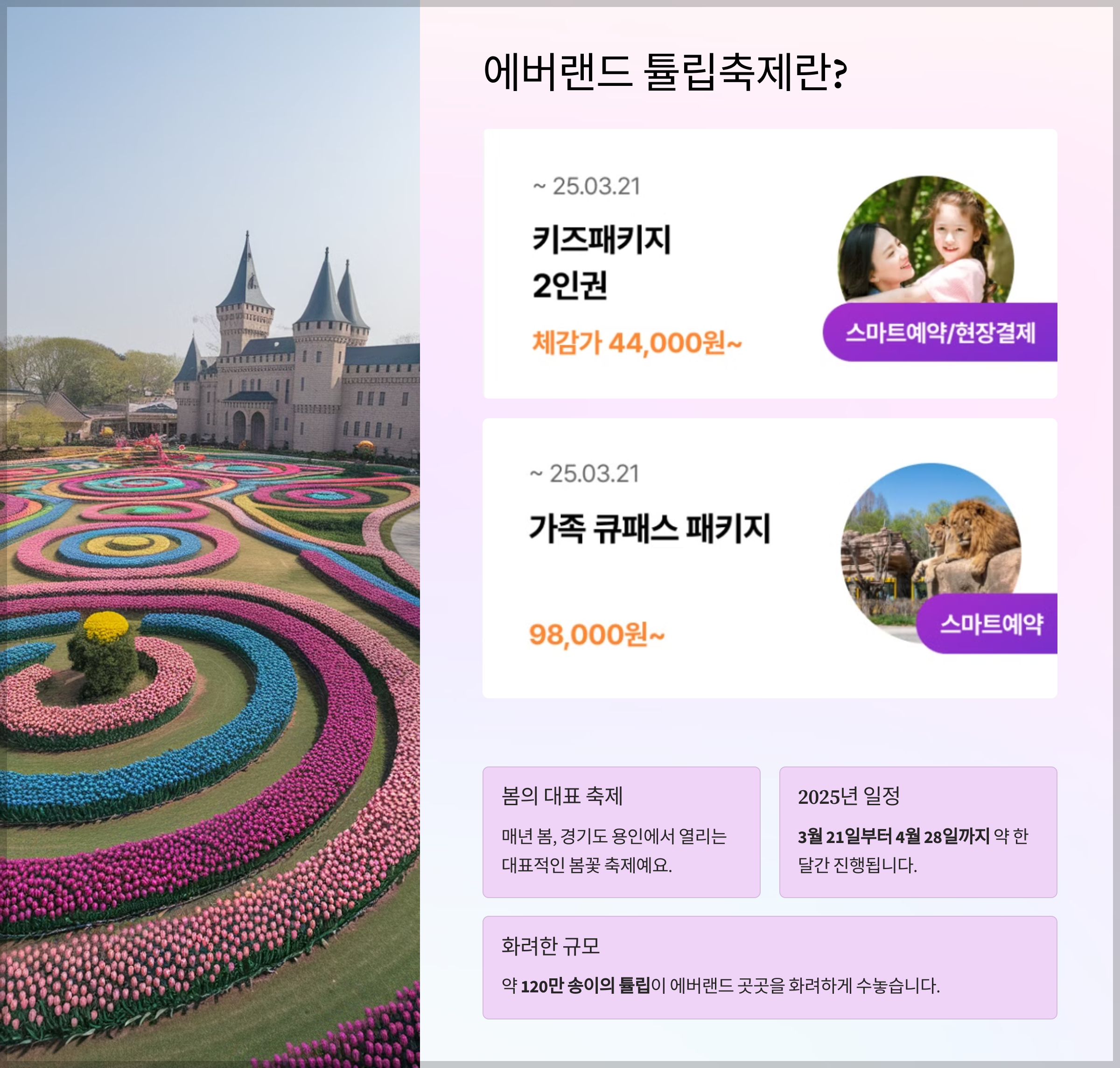 에버랜드 튤립축제란?