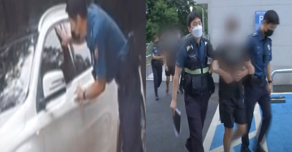  벤츠 훔쳐 달아나고, 취재진에 '손가락 욕'한 중학생들 '촉법소년'이라 처벌 안 받는다