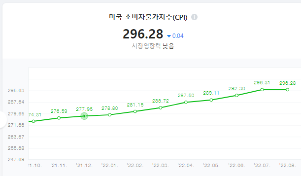 미국 cpi 지수