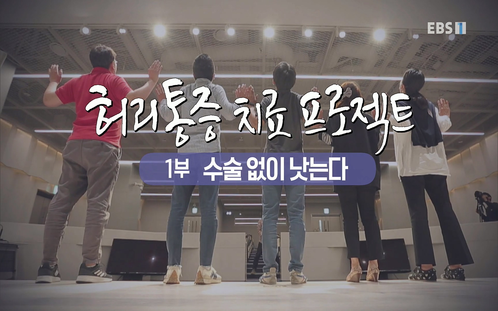 EBS 명의 헬스케어 - TV - 교육의 중심 EBS허리 통증 치료 프로젝트 1부, 수술없이 낫는다 .mp4_20220712_201604.326.jpg