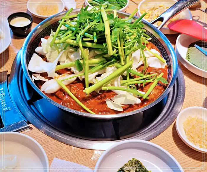 인천 송도 맛집 눈꽃 치즈 쭈꾸미 삼겹살&#44; 쭈삼