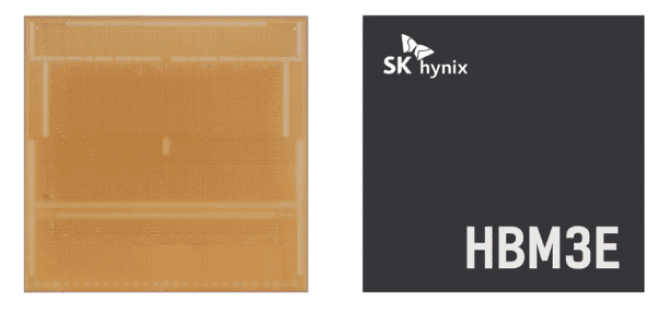 SK하이닉스가 개발한 HBM3E(5세대 HBM) 제품(