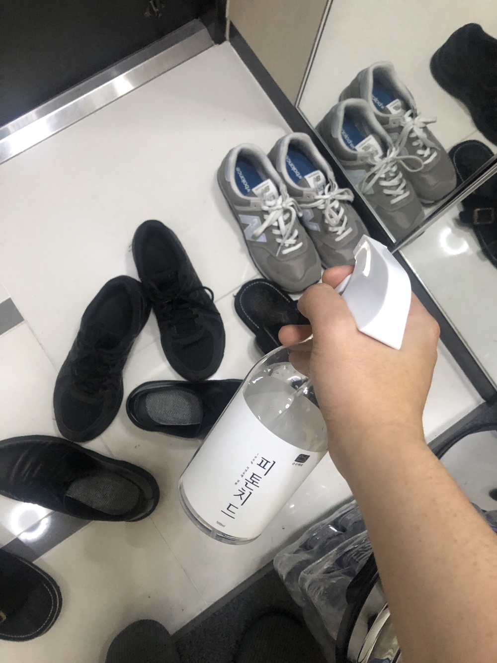  풋스프레이 데오드란트도 다 필요없는게..