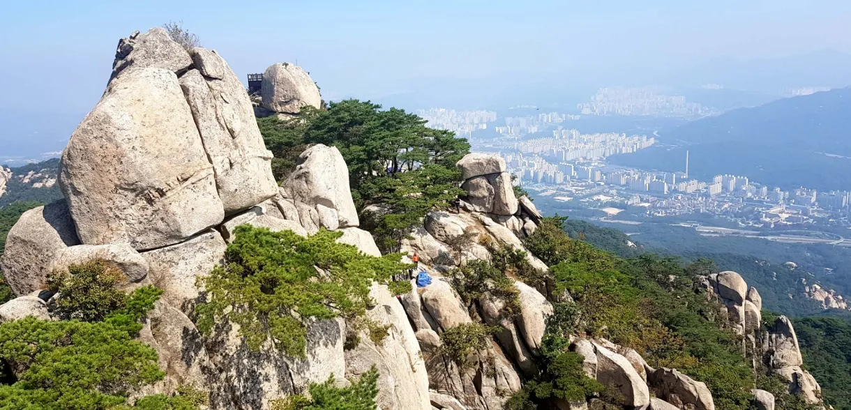 서울 북한산국립공원 도봉산 신선대