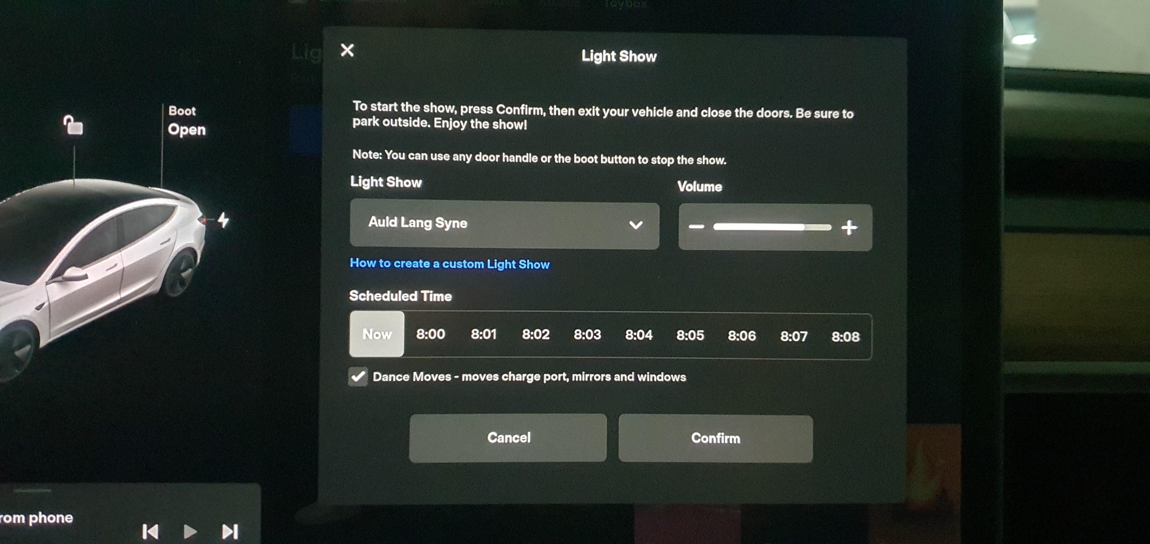 Light Show - Confirm