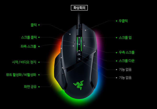 Mouse] Razer Basilisk V3, 레이저 바실리스크 V3 리뷰, 최고의 디자인과 많은 것이 변경된 게이밍 마우스