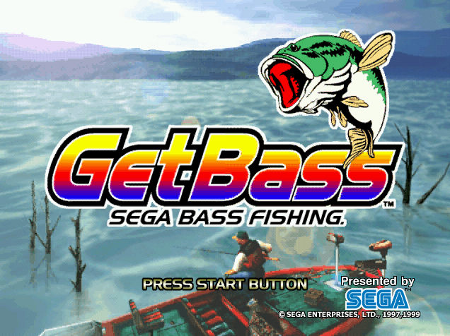  Get Bass Sega Bass Fishing.GDI Japan 파일 - 드림캐스트 / Dreamcast